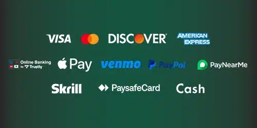 bet365 sports banner showing the available payment methods